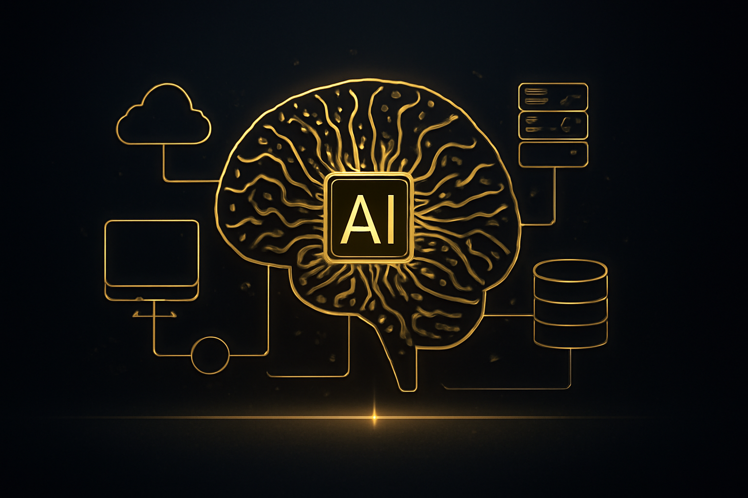 بنية تطبيق SaaS مدعوم بالـ AI
